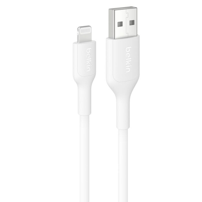 Belkin CAA019FQ2MWH Boostcharge Lightning to USB-A Cable (2M) - White 