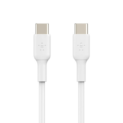Belkin BoostCharge USB-C to USB-C Cable - Universally compatible - White