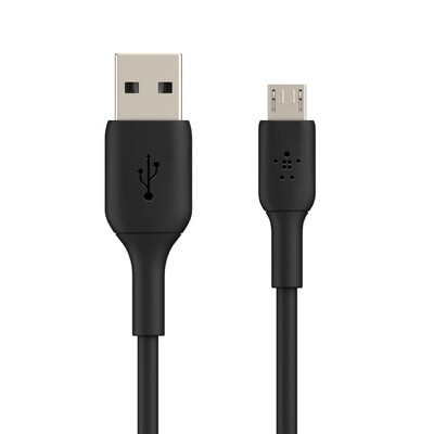 Belkin BoostCharge USB-A to Micro-USB Cable 1m - Universally compatible - Black