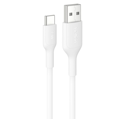 Belkin CAB021fq2MWH BoostCharge USB-A to USB-C Cable (2M) - White 
