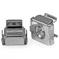 StarTech 100 Pack of M5 Cage Nuts, M5 Mounting Cage Nuts - CABCAGENUTS2
