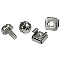 StarTech M5 Cage Nuts and M5 Rack Screws, 20 PKG, M5 Screws & Nuts - CABSCRWM520