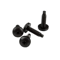 StarTech 10-32 Screws, Server and Network Rack Screws, 50 Pack - CABSCRWS1032