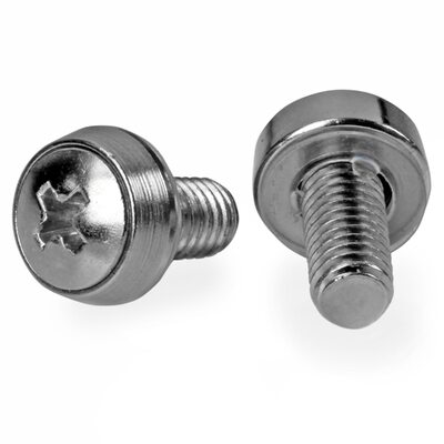 Startech CABSCRWS1224 Screws - Server Rack - 12-24 - 50 Pack