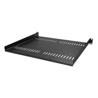 StarTech 1U Vented Rack Shelf, 16 in. (406.4 mm) 1U Shelf, Vented - CABSHELF116V