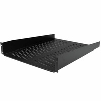 StarTech 2U 22" Vented Fixed Rack Mount Shelf - CABSHELF22V