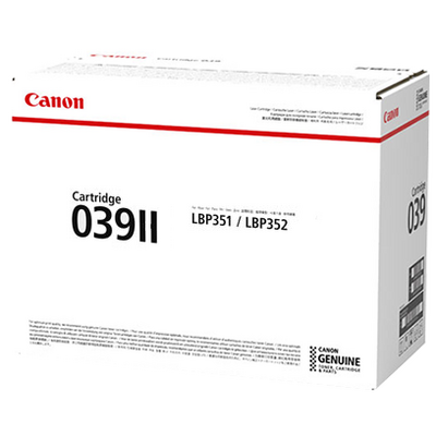 CANON CART039II HIGH YIELD BLACK CARTRIDGE FOR LBP351X LBP352X 25K
