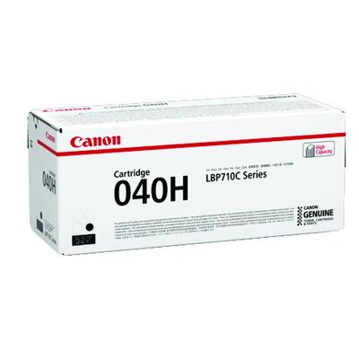 Canon CART040BKII HIGH CAP BLK TONER FOR LBP712CX 12.5K