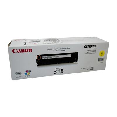 Canon CART318Y Yellow toner for 2400 pages
