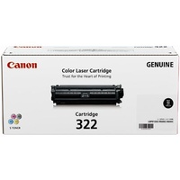 Canon 322BK Toner cartridge 1 x black 6500 pages