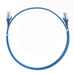 8WARE CAT6 Ultra Thin Slim Cable 50m - Blue Color