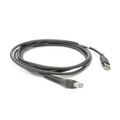 Zebra CABLE - USB: SERIES A CONNECTOR 7FT. (2M) STRAIGHT - CBA-U01-S07ZAR
