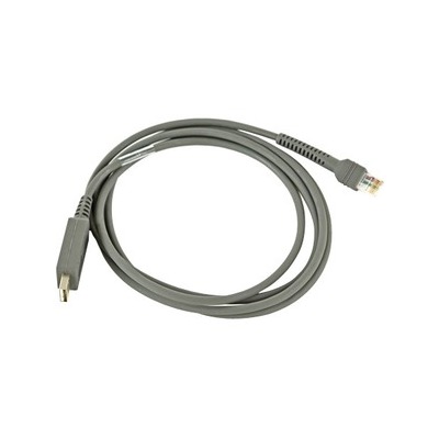 Zebra CABLE - USB: SERIES A CONNECTOR, 7FT. (2M) STRAIGHT, WITH ISOLATION - CBA-U05-S07ZAR