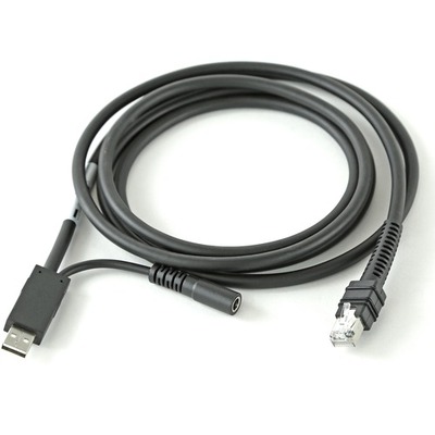Zebra CABLE - SHIELDED USB: SERIES A CONNECTOR, 7FT. (2.8M) - CBA-U42-S07PAR