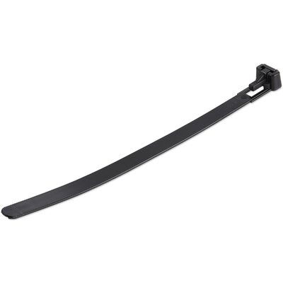 Startech CBMZTRB6BK 15cm Reusable Cable Ties Nylon 100 Pack