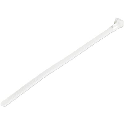 Startech CBMZTRB8 20cm Reusable Cable Ties Nylon 100 Pack