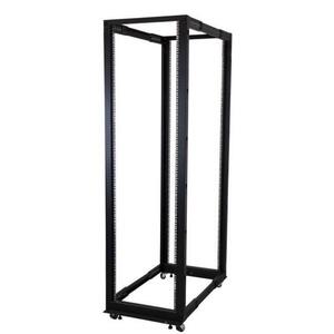 SERVEREDGE 45RU 4 post Adjustable Server rack With Castors - Rack Comes Flat Pack