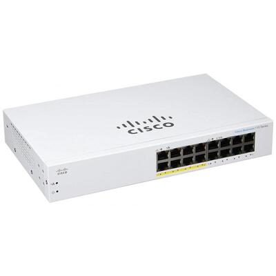 CISCO (CBS110-16PP-AU) CBS110 UNMANAGED 16-PORT GE, PARTIAL POE