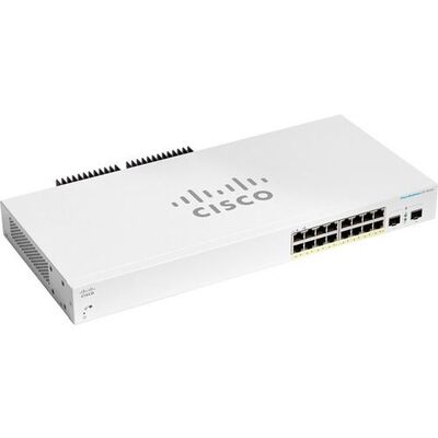 CISCO (CBS220-16P-2G-AU) CBS220 SMART 16-PORT GE, POE, 2X1G SFP