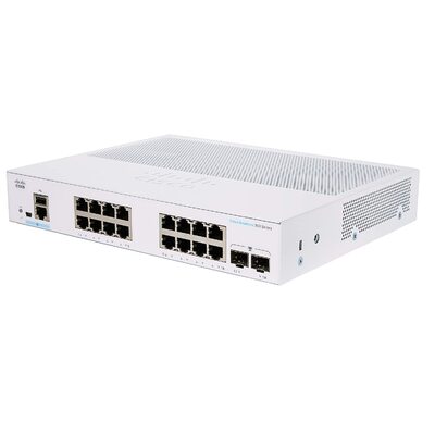 CISCO (CBS350-16T-E-2G-AU) CBS350 MANAGED 16-PORT GE, EXT PS, 2X1G SFP