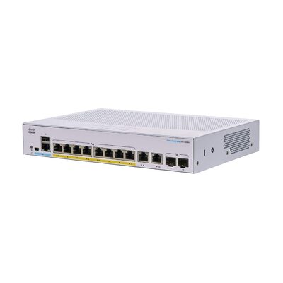 CISCO (CBS350-8FP-E-2G-AU) CBS350 MANAGED 8-PORT GE, FULL POE, EXT PS, 2X1G COMBO