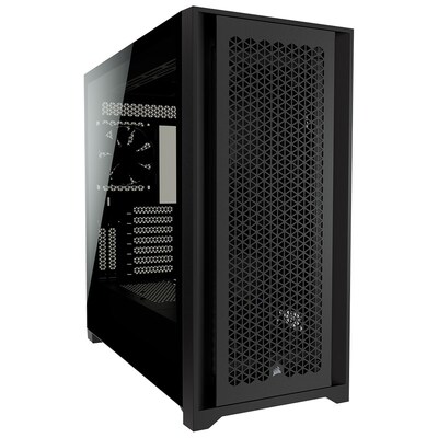 Corsair 5000D Airflow Tempered Glass Mid-Tower ATX Case - Black