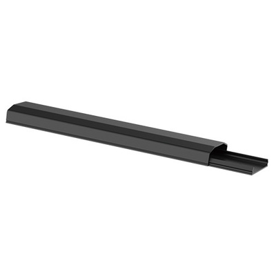Brateck Plastic Cable Cover - 250mm Dimensions 60x20x250mm - Black