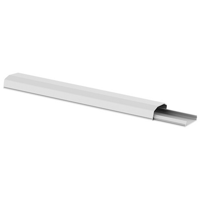 Brateck Plastic Cable Cover - 250mm Dimensions 60x20x250mm - White