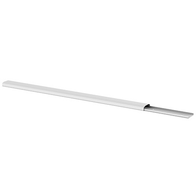 Brateck Plastic Cable Cover - 750mm Dimensions 60x20x750mm - White