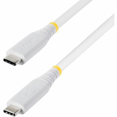 StarTech CC1M40GUSB4TPW 1m USB4 USB-C Cable - 40Gbps, 240W PD, White