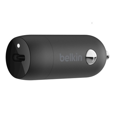 Belkin BOOST CHARGE 20W USB-C PD Car Charger - Black (CCA003btBK)
