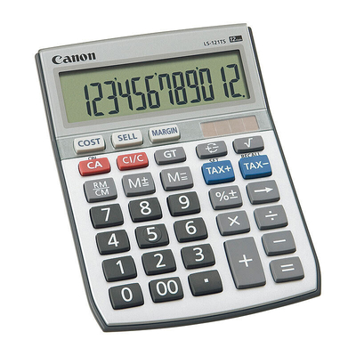 Canon LS121TS Calculator