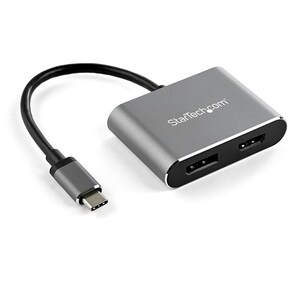 StarTech USB-C Multiport Video Adapter, 4K 60Hz USB-C to HDMI 2.0 or DP 1.2 - CDP2DPHD