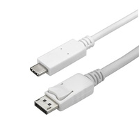 StarTech USB Type-Cª Video Adapter Cable | Thunderboltª 3 Compatible CDP2DPMM3MW