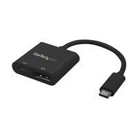 StarTech Use this USB Type-C to DisplayPort adapter to output DP video and charge your laptop using a single USB-C port CDP2DPUCP