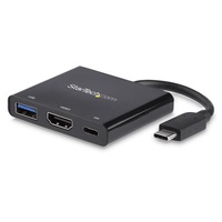 StarTech USB-C Multiport Adapter with HDMI - USB 3.0 Port - 60W PD - Black CDP2HDUACP