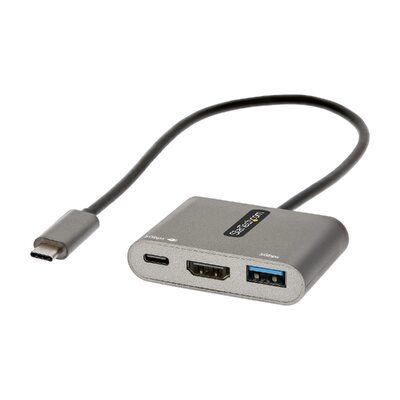 Startech CDP2HDUACP2 USB C Multiport Adapter PD HDMI 4K