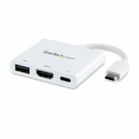 StarTech USB C Multiport Adapter with HDMI 4K - PD - 1x USB 3.0 Type A
