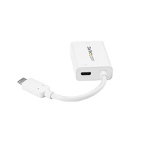 StarTech USB-C to HDMI Adapter with USB Power Delivery - 4K 60Hz White