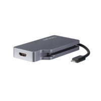 StarTech USB-C Multiport Video Adapter, 4-in-1 A/V Adapter, 4K 60Hz - CDPVDHDMDP2G