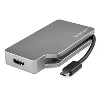 StarTech USB Type-Cª to VGA DVI HDMI or mDP Travel Adapter | Wrap-Around Cable CDPVDHDMDPSG