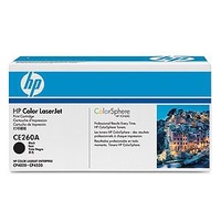 HP  Black Print Cartridge with ColorSphere (CE260A)