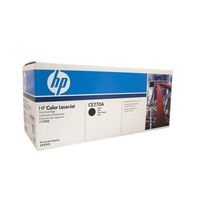 HP 650A Black LaserJet Toner Cartridge (CE270A)