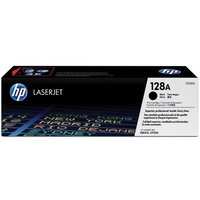 HP 128A Black LaserJet Toner Cartridge (CE320A)