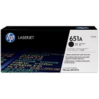 HP CE340A 651A Black Original LaserJet Toner Cartridge