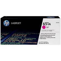 HP CE343A 651A Magenta Original LaserJet Toner Cartridge
