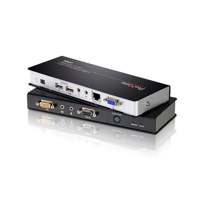 Aten KVM Extender Kit VGA/Audio Cat 5 Extender With Deskew, 1920x1200@60Hz 150m, 1280x1024@60Hz 300m