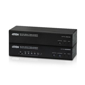 ATEN CE775 USB VGA Dual View Cat5 KVM Extender with Deskew - 1280x1024 at 300m