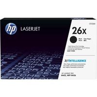 HP 26X High Yield Black Original LaserJet Toner Cartridge (CF226X)