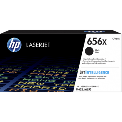 HP 656X Black LaserJet Toner Cartridge
